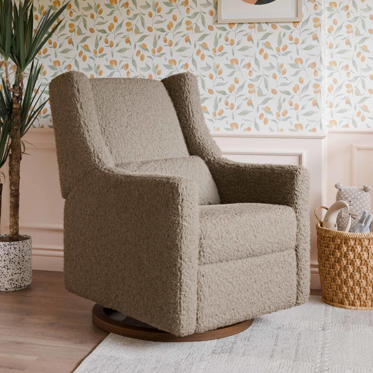 Babyletto Kiwi Electronic Recliner and Swivel Glider with USB port