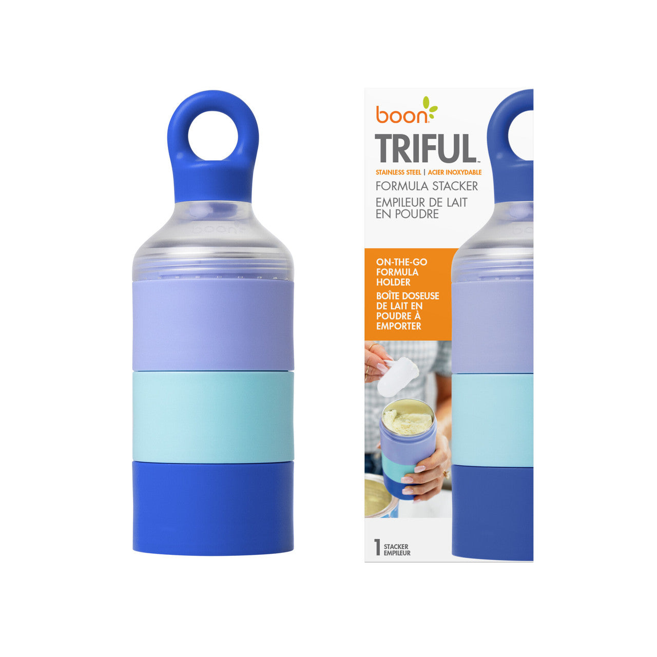 TRIFUL™ Stainless Steel Formula Stacker