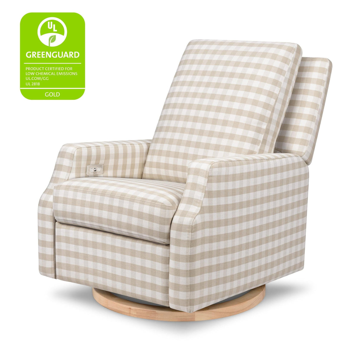 Namesake Crewe Electronic Recliner and Swivel Glider