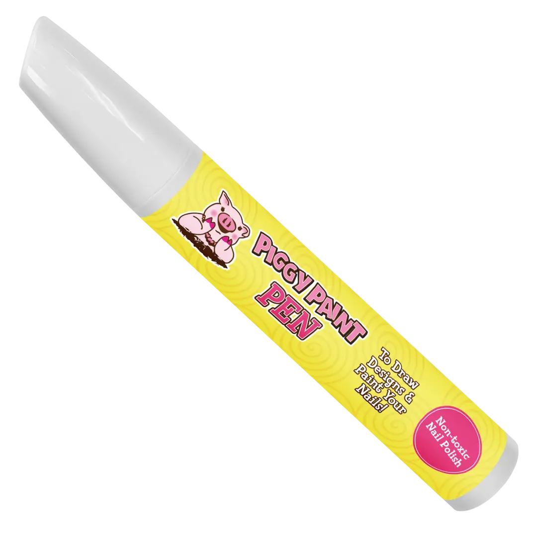 Yippee Yellow Piggy Paint Pen - Kids Non-Toxic Nail Polish
