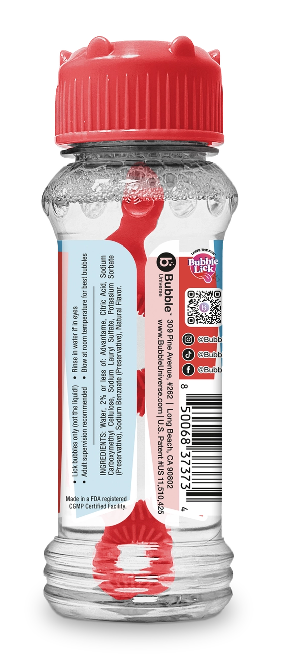 Bubble Lick Icee Variety Flavored Bubbles