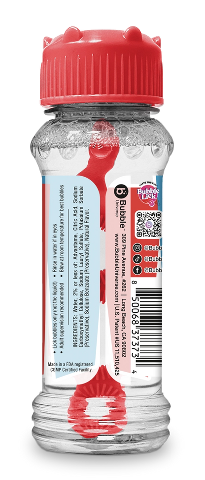 Bubble Lick Icee Variety Flavored Bubbles
