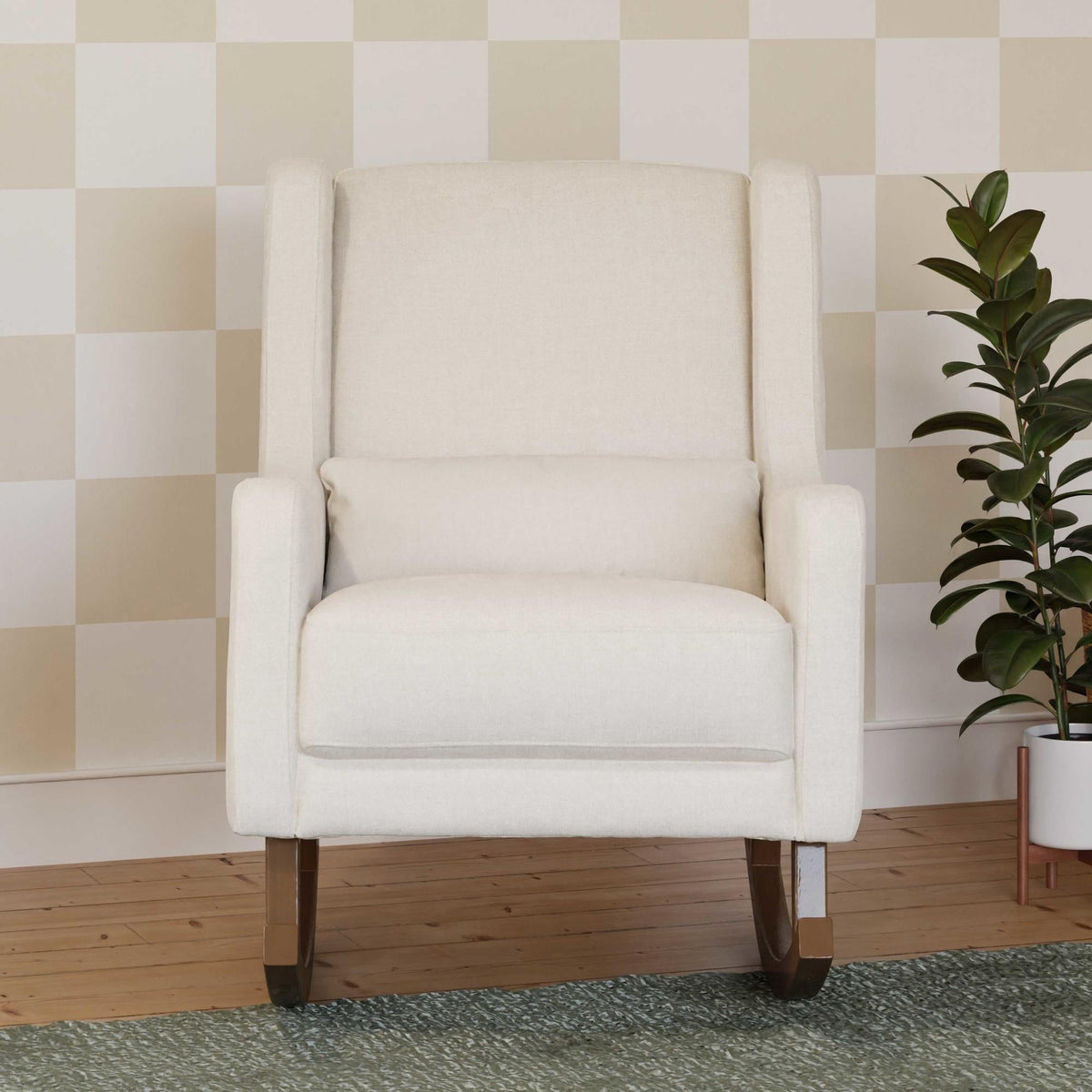Babyletto Kai Rocker in Eco-Performance Fabric | Water Repellent & Stain Resistant