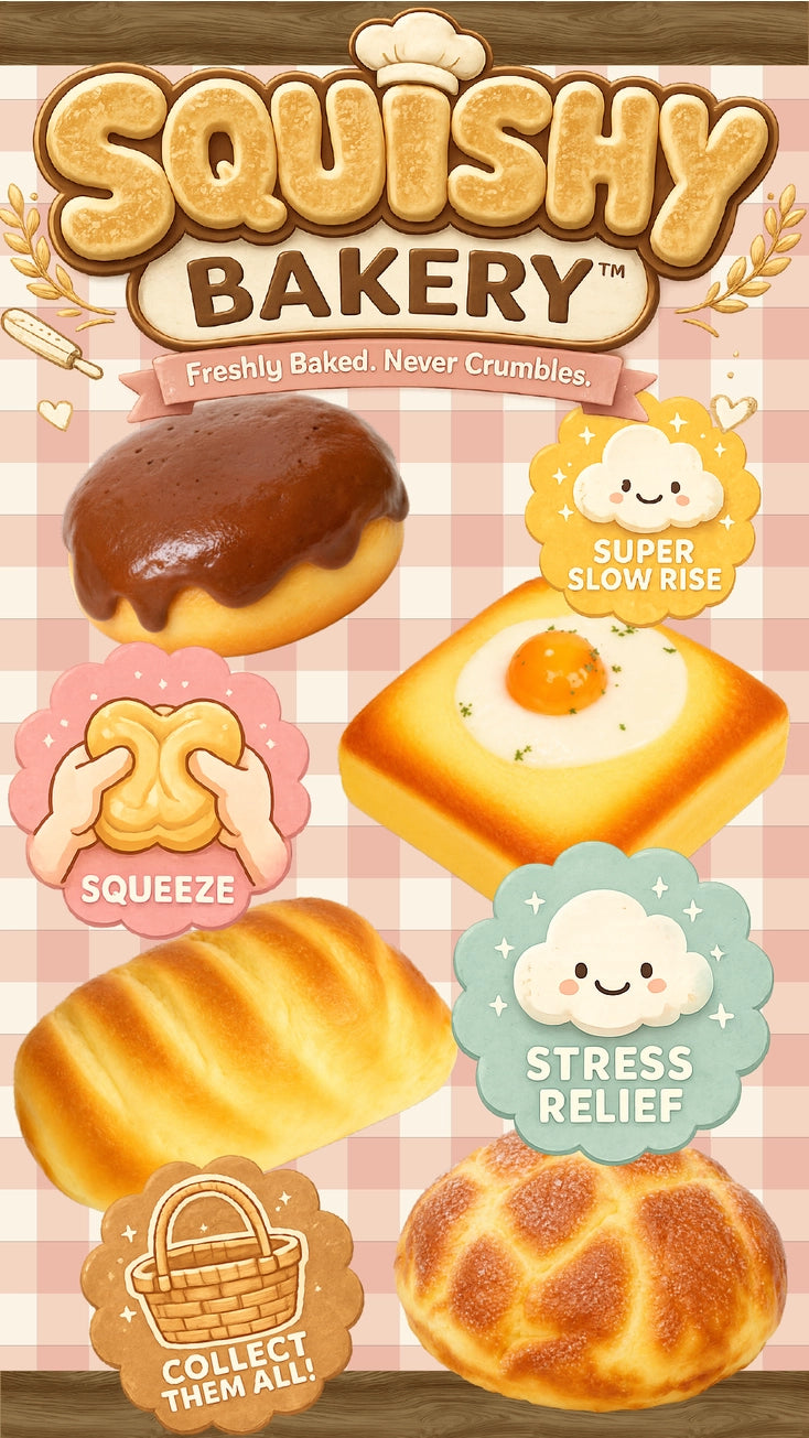 Fun Doh Bakery Slow Rise Squishy Bread