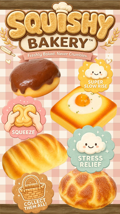 Fun Doh Bakery Slow Rise Squishy Bread
