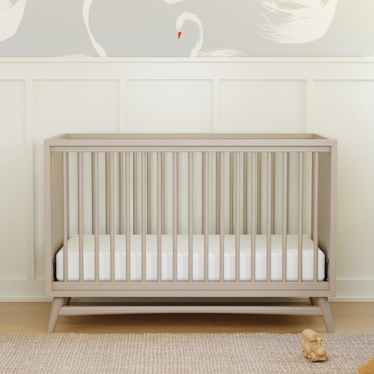 Babyletto Peggy 3-in-1 Convertible Crib with Toddler Bed Conversion Kit