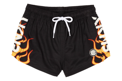 Kids Swimsuit Stamped Flames
