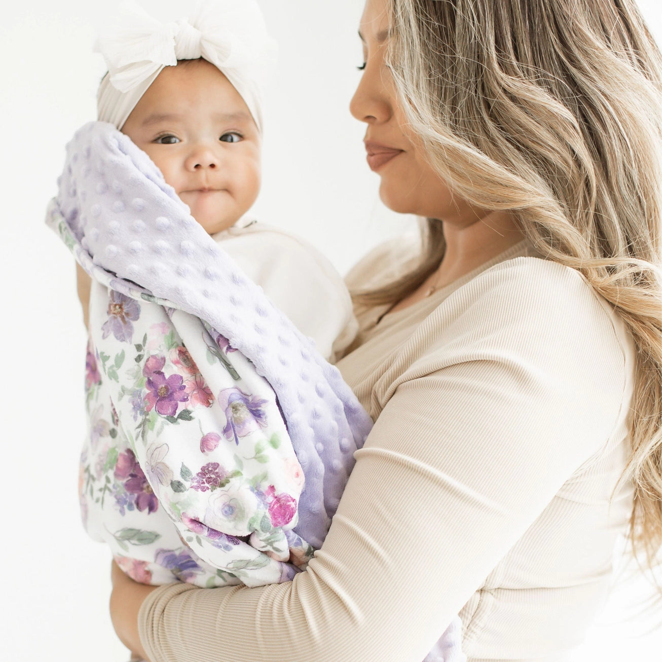 Baby & Toddler Minky Blanket - Dreamy Petals