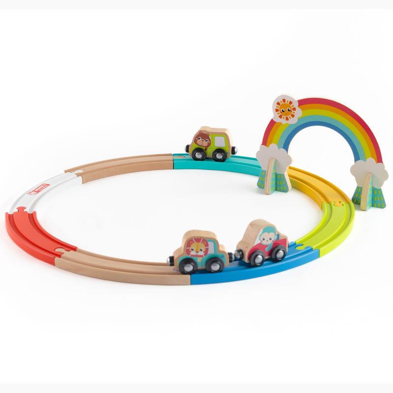 Animal Friends Wooden Train Set