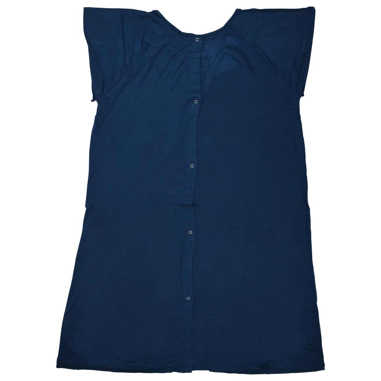 Maternity Mommy Labor and Delivery/ Nursing Gown - Navy Blue