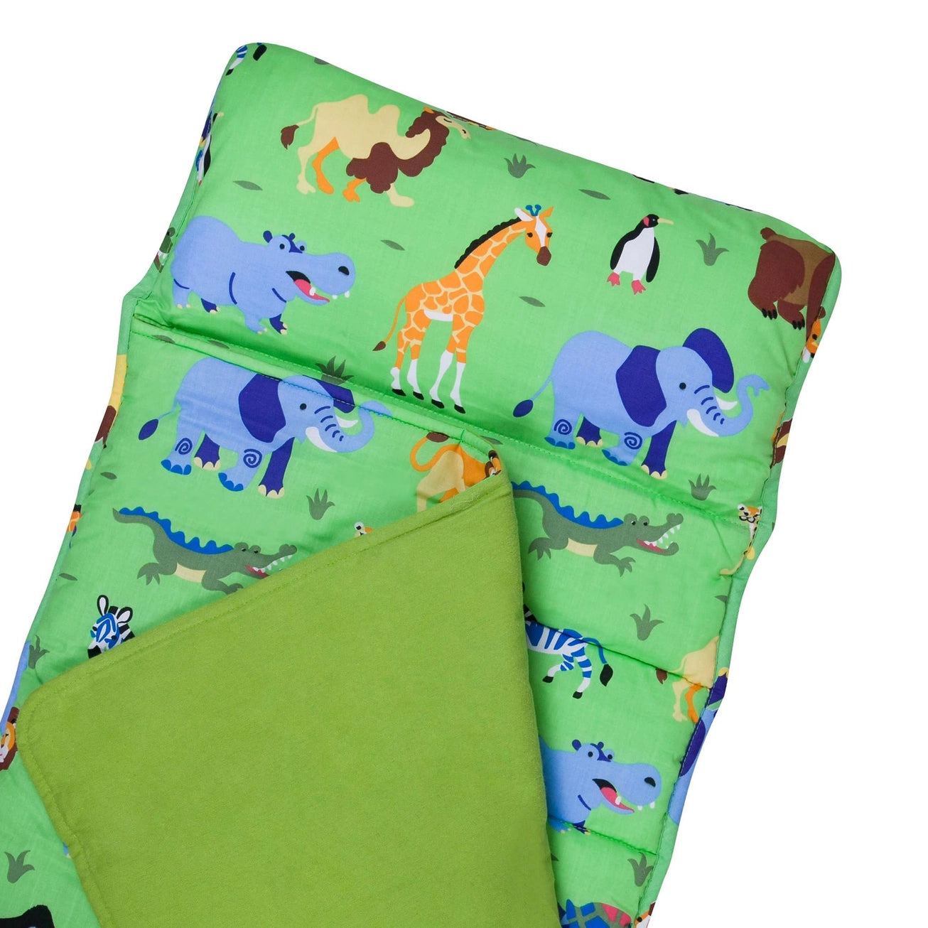 Wild Animals Original Nap Mat - Green