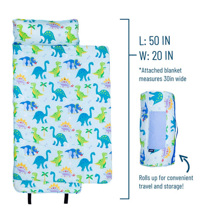 Dinosaur Land Original Nap Mat - Blue