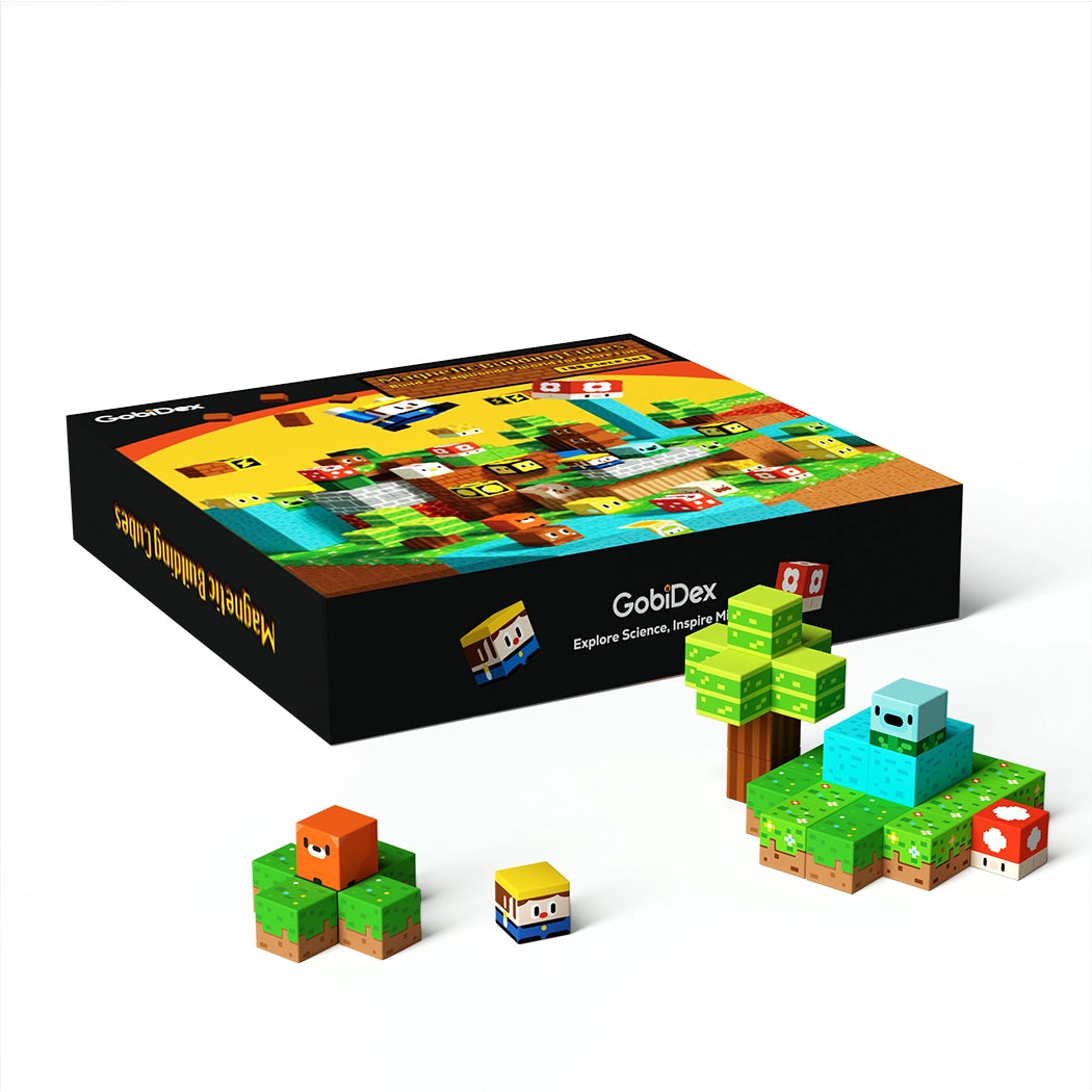 Lumberjack (100pcs Magnetic Blocks)