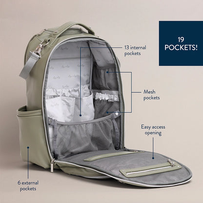 Boss Plus™ Backpack Diaper Bag