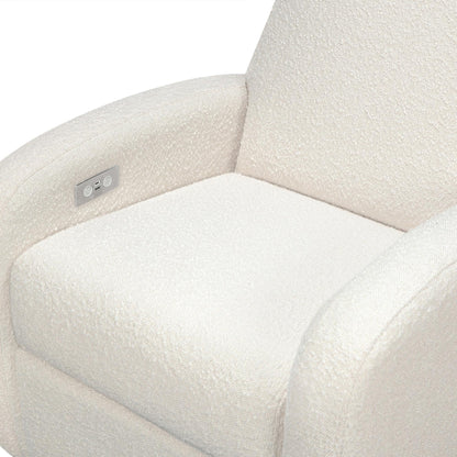 Babyletto Nami Electronic Recliner and Swivel Glider Recliner with USB port