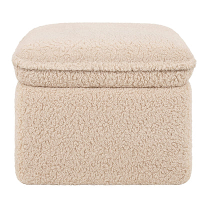 Babyletto Cali Storage Ottoman in Shearling