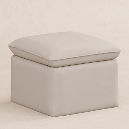 Babyletto Cali Storage Ottoman in Eco-Performance Fabric | Water Repellent & Stain Resistant