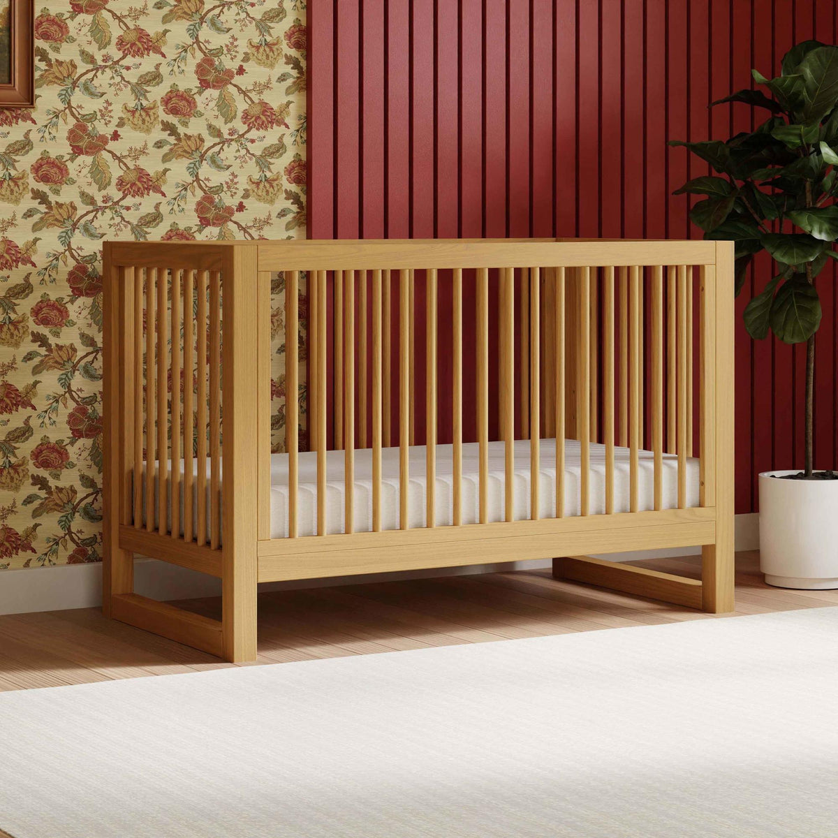 Namesake Nantucket 3-in-1 Convertible Crib with Toddler Bed Conversion Kit
