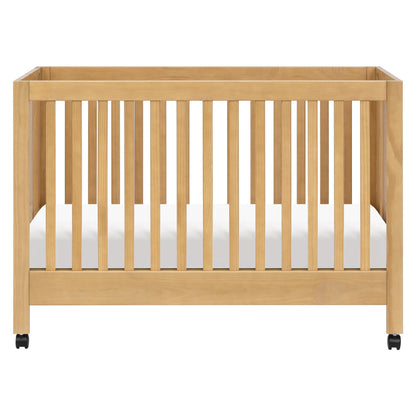 Babyletto Maki Portable Folding Crib with Toddler Bed Conversion Kit
