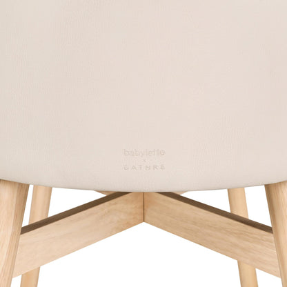 M26834GYLB,Babyletto,babyletto x GATHRE Capsule Bassinet in Ivory