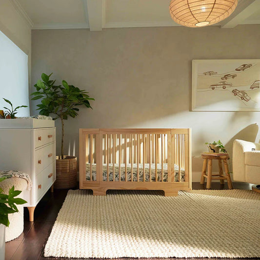 Yuzu 8-In-1 Convertible Crib with All-Stages Conversion Kits - Display