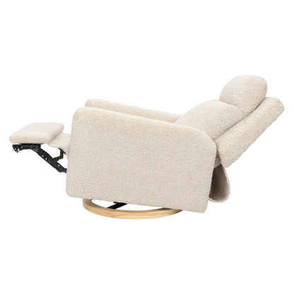 Babyletto Sigi Pro Power Recliner & Swivel Glider with Power Adjustable Headrest and Lumbar Support