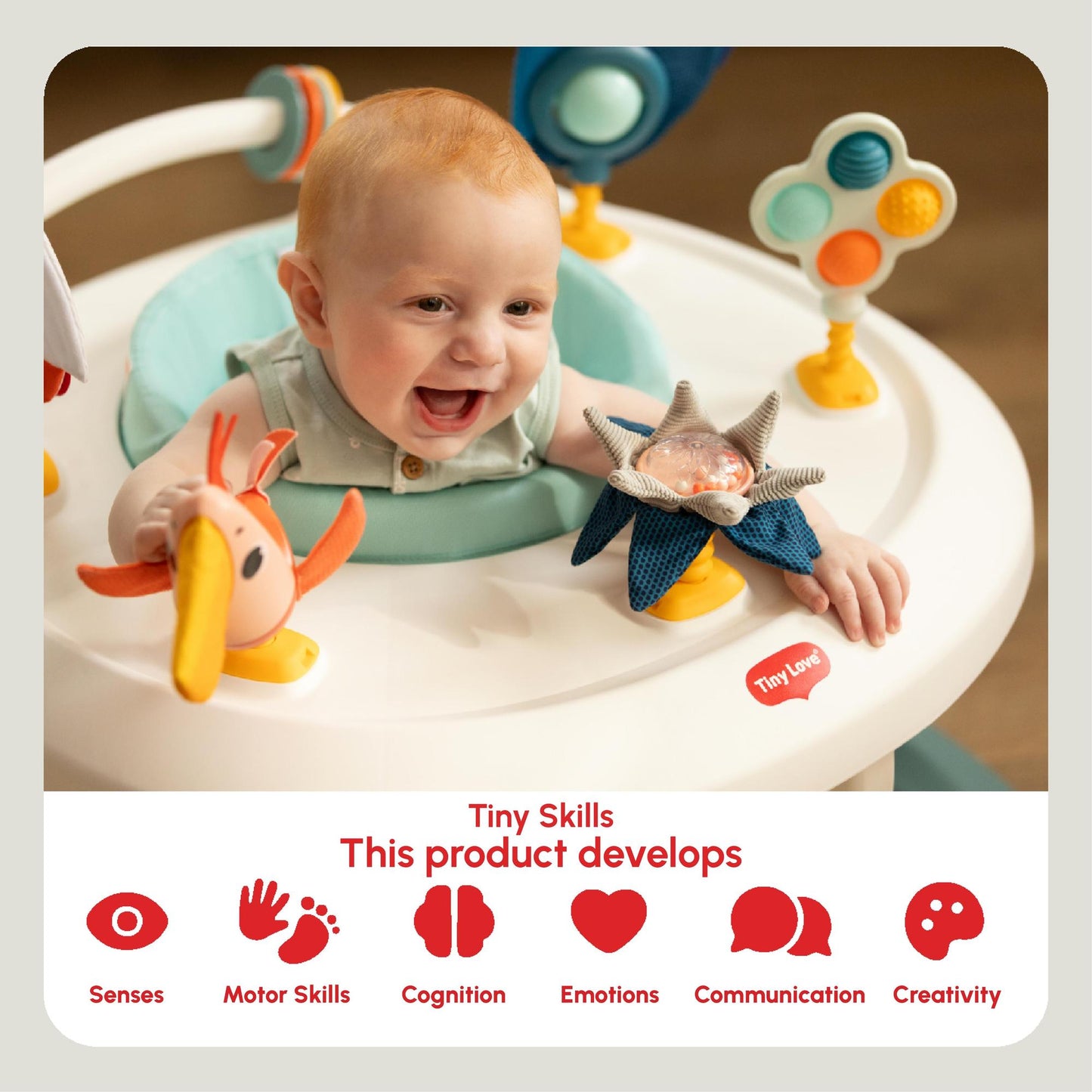 Tiny Love Tiny Mariners 4-in-1 Here I Grow Mobile Activity Center