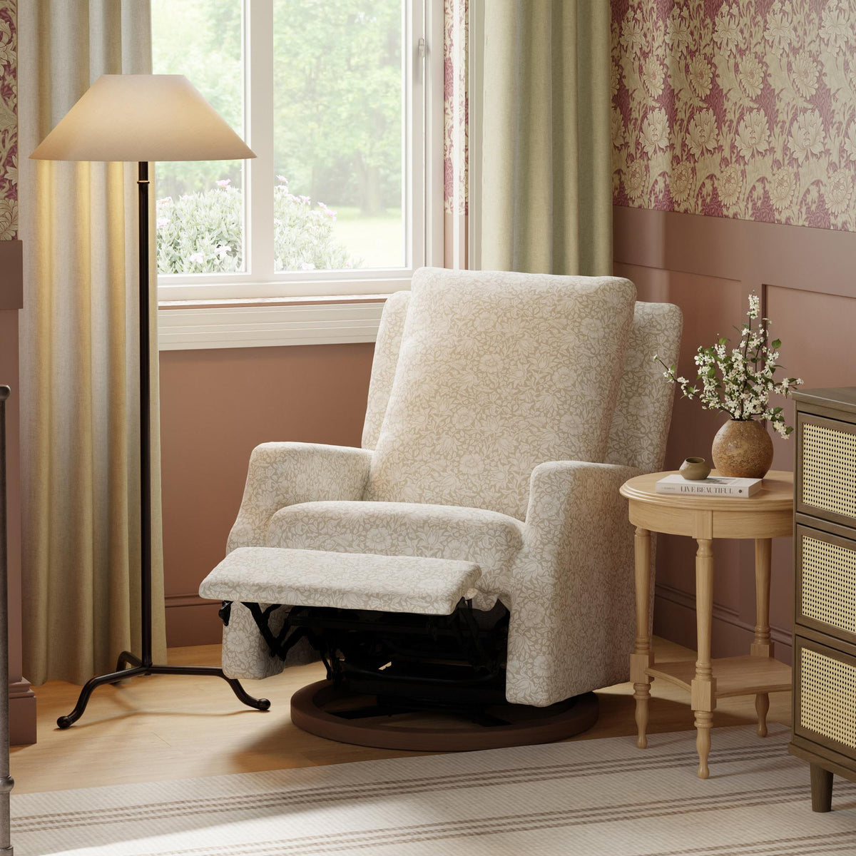 Morris & Co. x Namesake Crewe Recliner and Swivel Glider