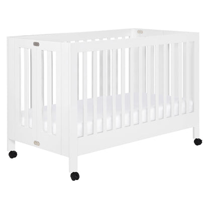 Babyletto Maki Portable Folding Crib with Toddler Bed Conversion Kit