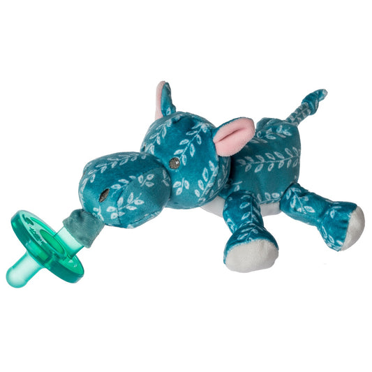 WubbaNub Infant Pacifier - Jewel Hippo