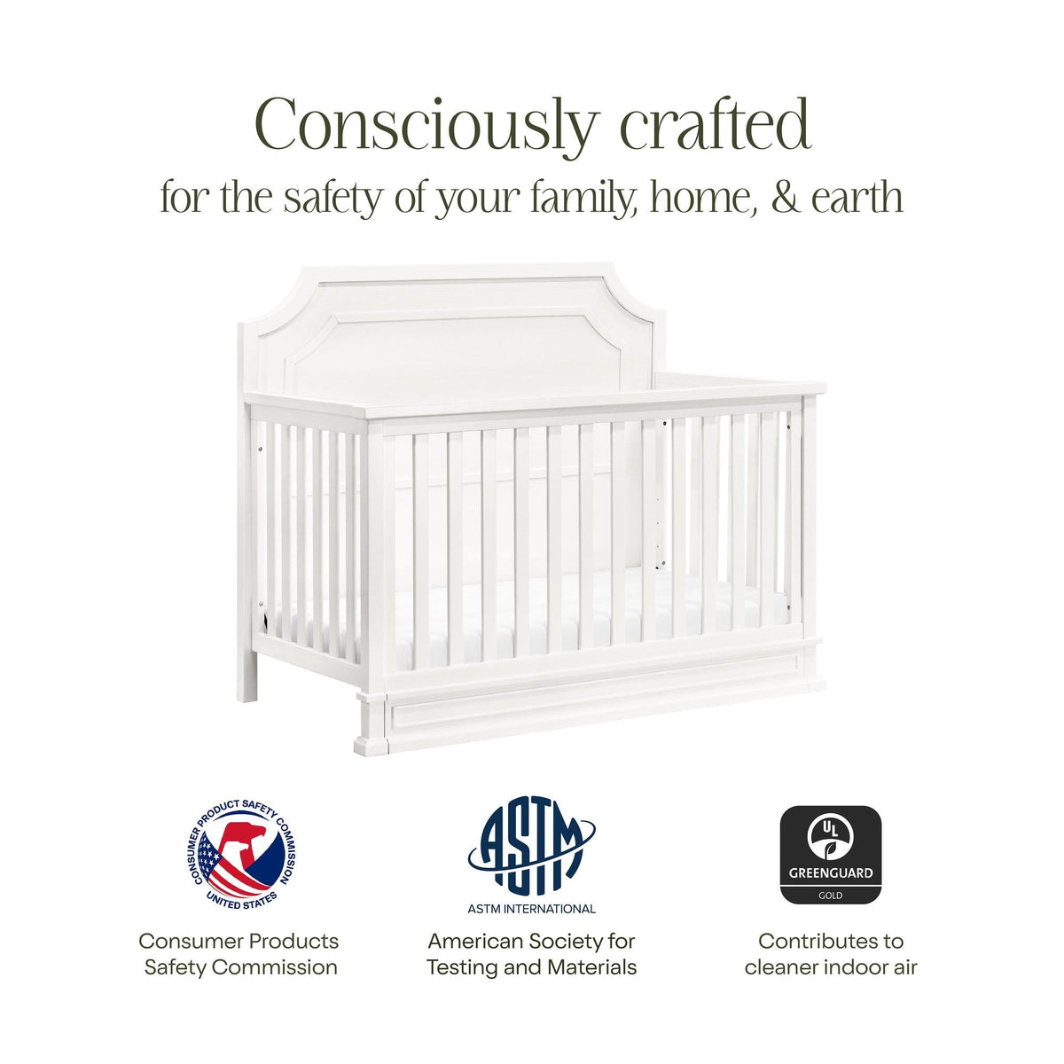Namesake Emma Regency 4-in-1 Convertible Crib