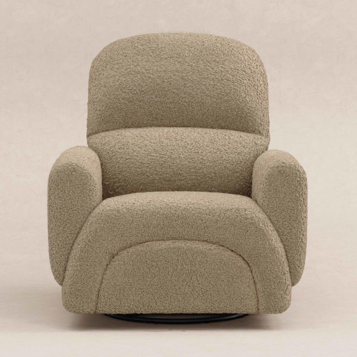 Babyletto Rainbow Recliner and Swivel Glider in Teddy Loop