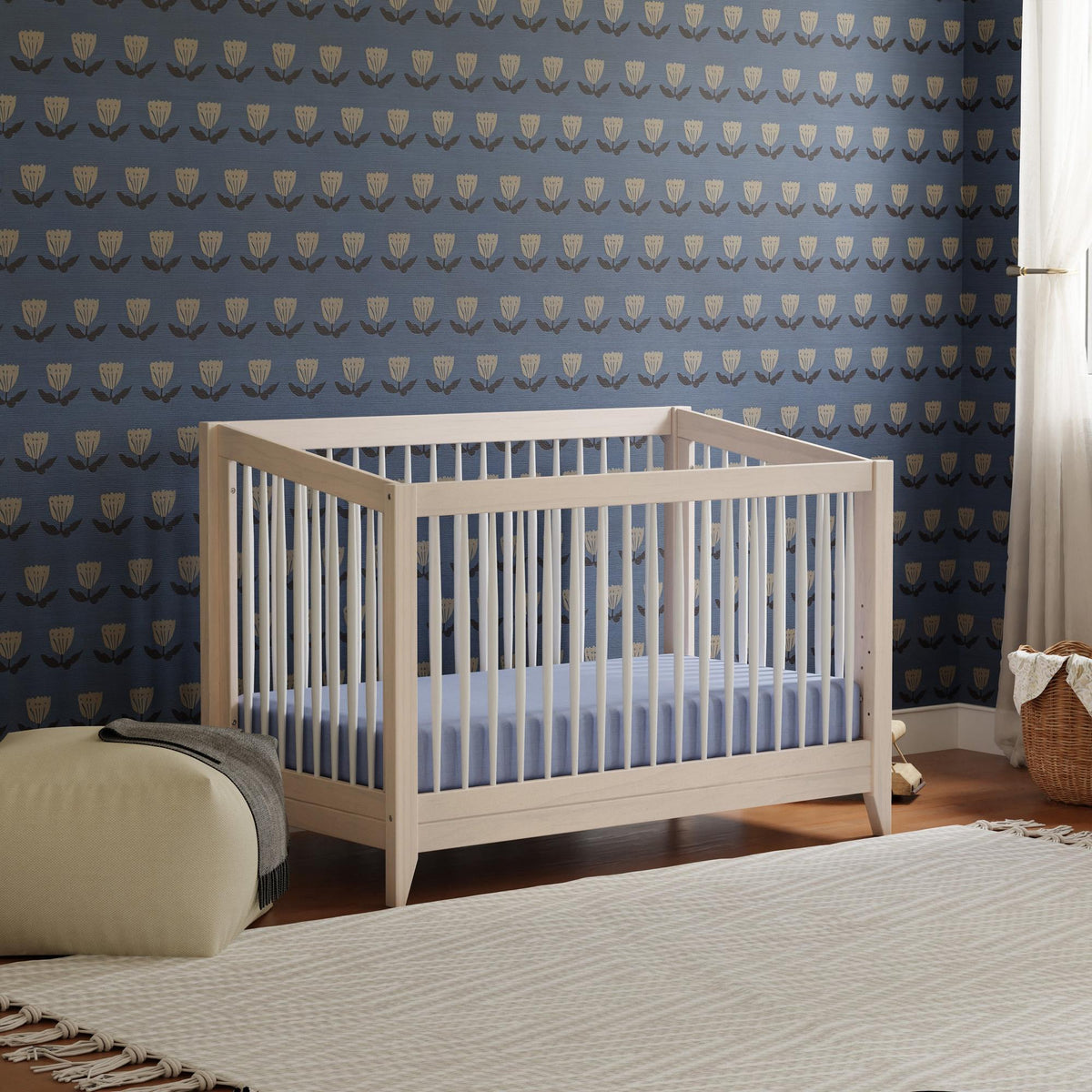 Babyletto Sprout 4-in-1 Convertible Crib with Toddler Bed Conversion Kit