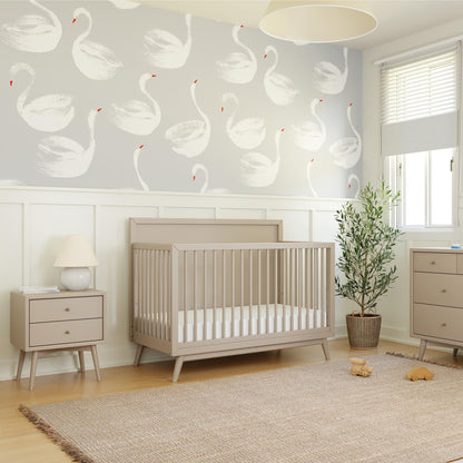 Babyletto Palma 4-in-1 Convertible Crib with Toddler Bed Conversion Kit