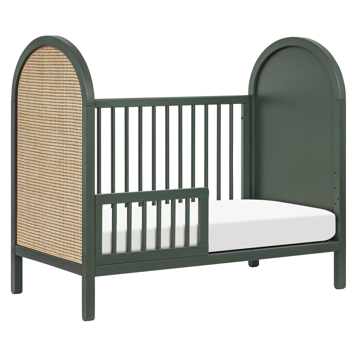 Babyletto Bondi Cane 3-in-1 Convertible Crib with Toddler Bed Conversion Kit