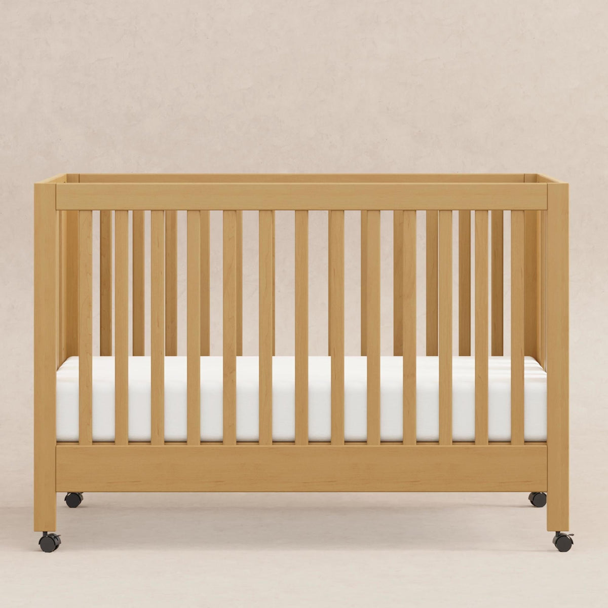Babyletto Maki Portable Folding Crib with Toddler Bed Conversion Kit