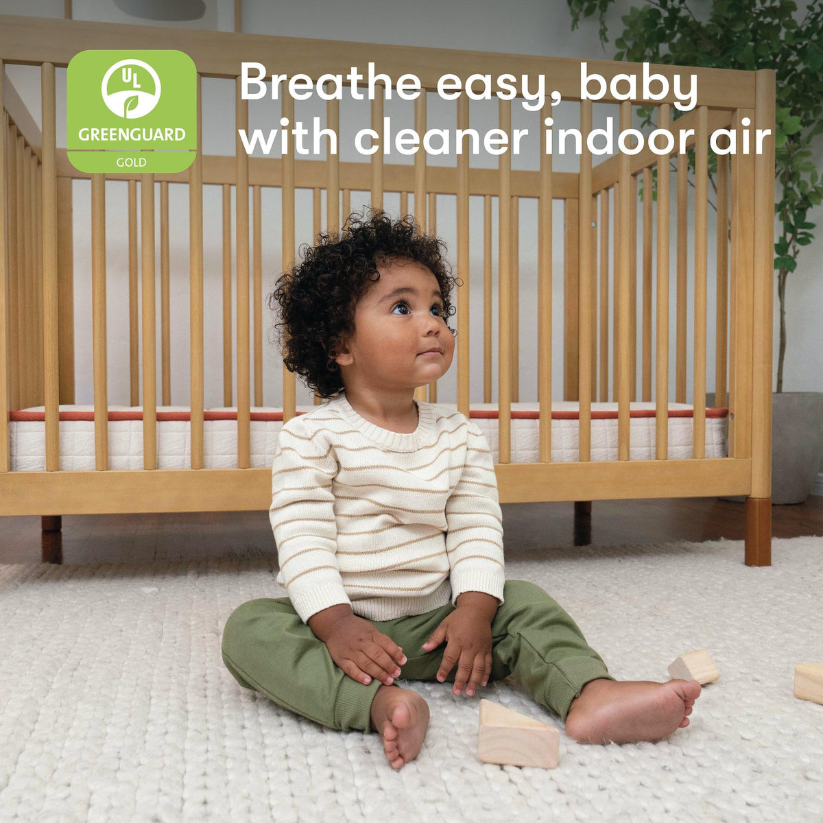 M53102A,Babyletto,Babyletto x Avocado Organic Crib Mattress 2-Stage and 100% Nontoxic