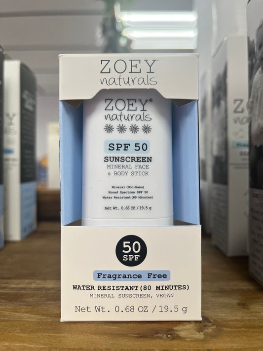 SPF 50 Sunscreen Stick Fragrance Free
