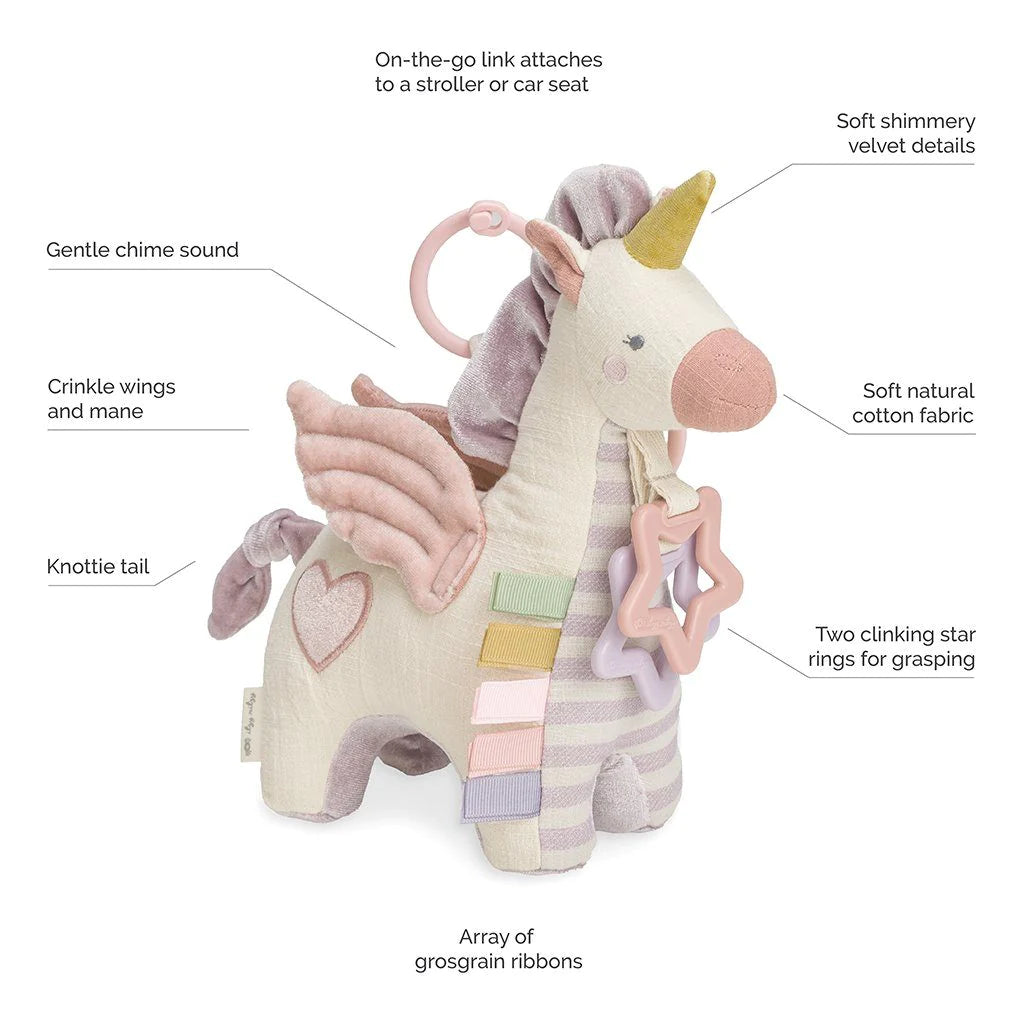 Bespoke Link & Love Activity Plush with Teether Toy