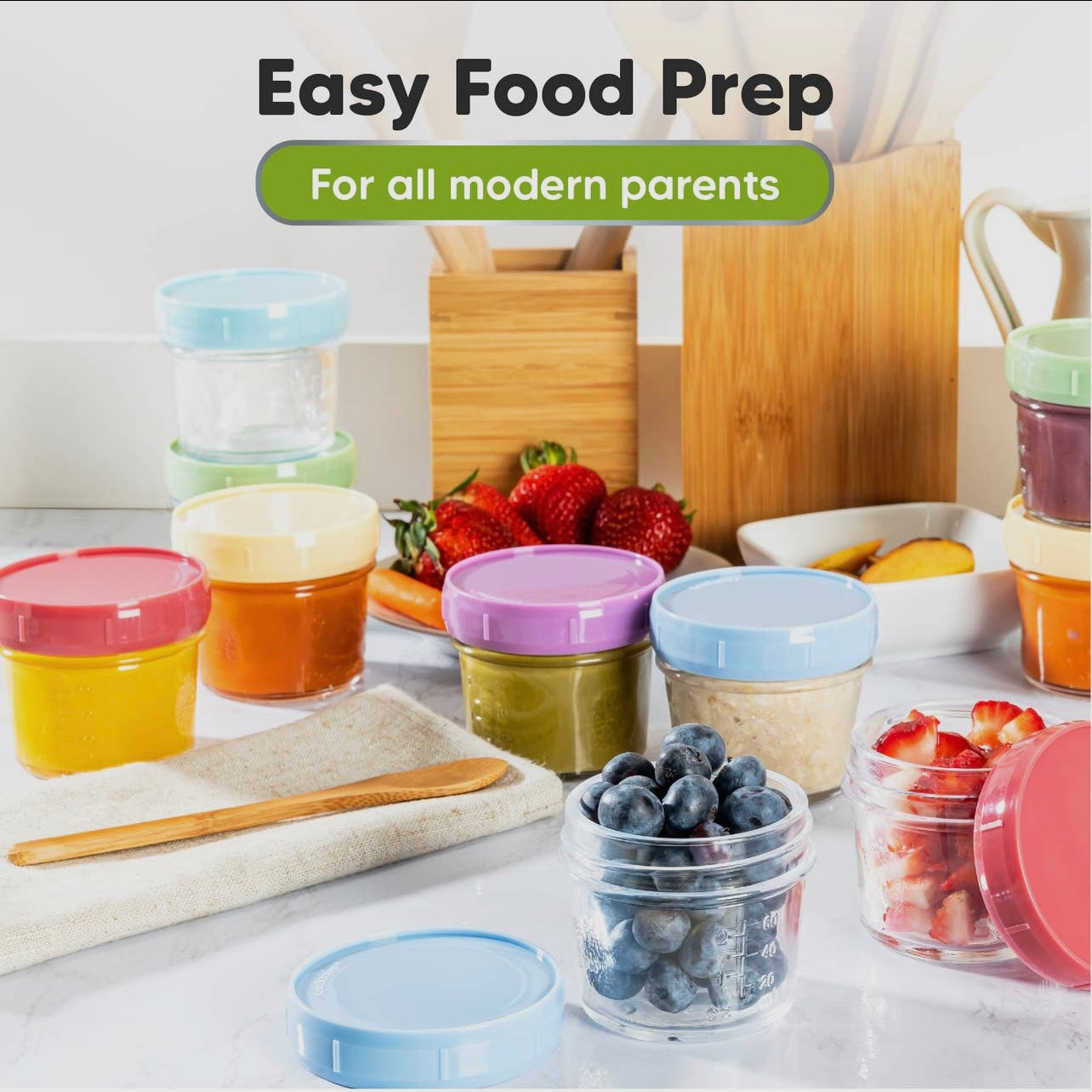 Baby Food Storage Containers 12pk