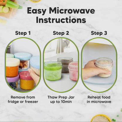 Baby Food Storage Containers 12pk