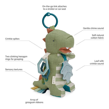 Bespoke Link & Love Activity Plush with Teether Toy