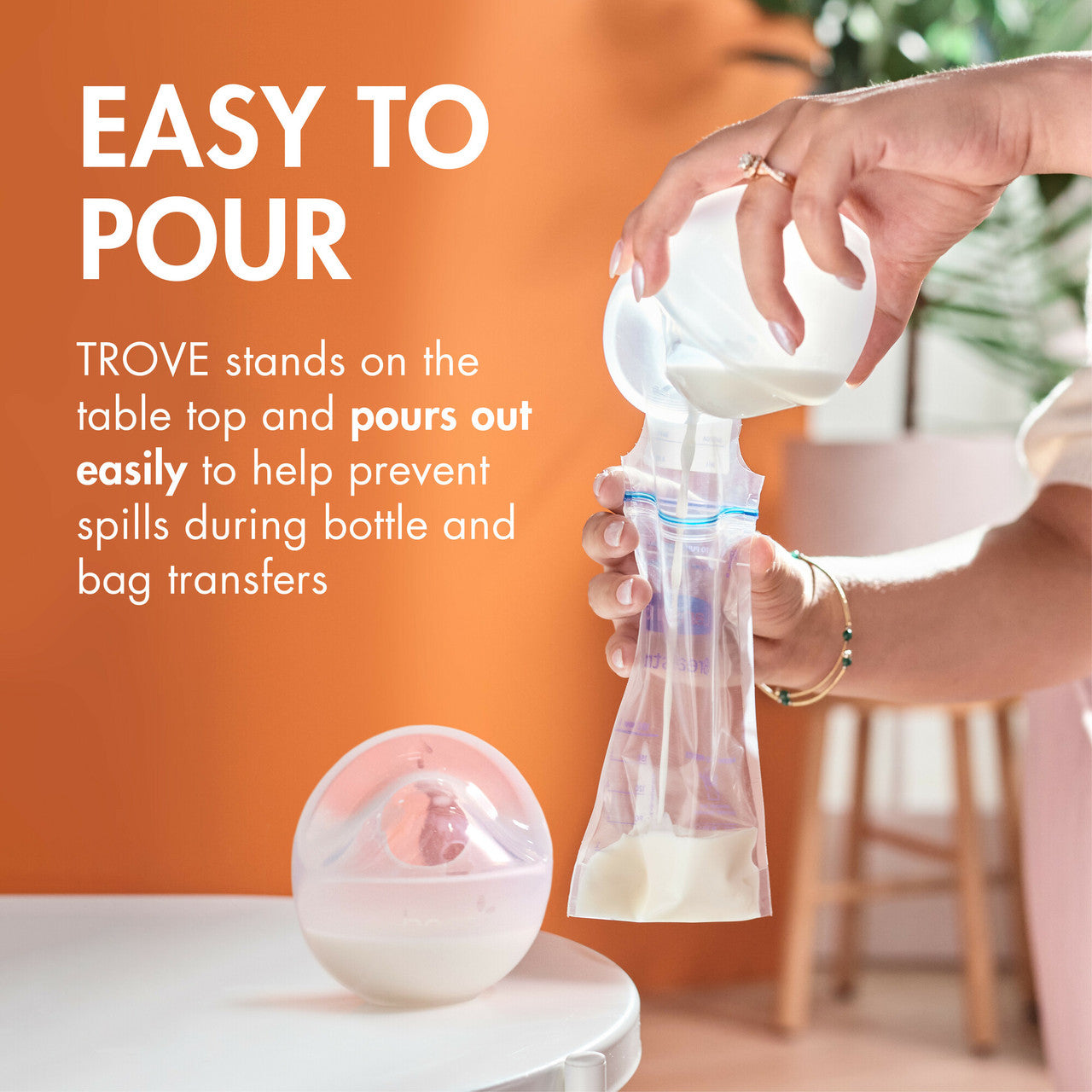 TROVE™ 2pk Silicone Breast Pump With Travel Pouch