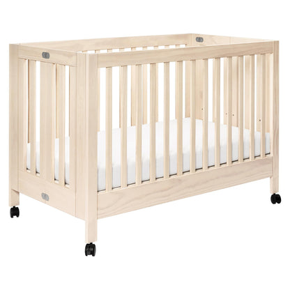Babyletto Maki Portable Folding Crib with Toddler Bed Conversion Kit