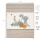 Jungle Adventure Linen/Cotton 3-Piece Nursery Baby Crib Bedding Set