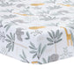 Jungle Adventure Linen/Cotton 3-Piece Nursery Baby Crib Bedding Set