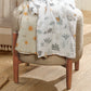 Jungle Adventure 2-Pack Cotton Muslin Newborn Baby Swaddle Blankets