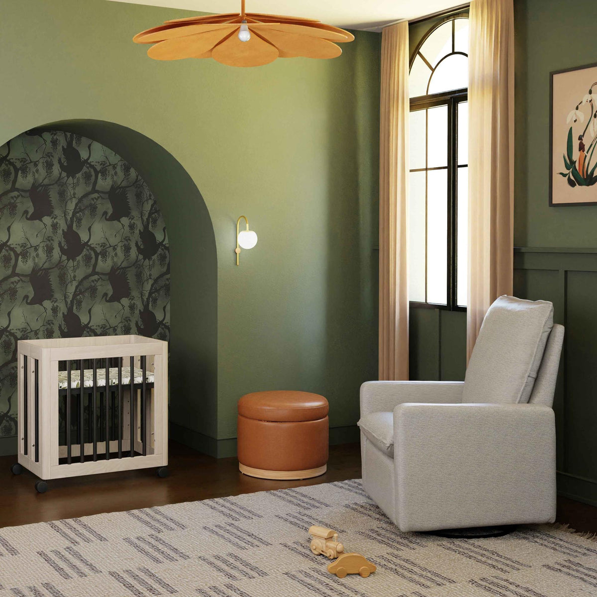 Babyletto Cali Pillowback Swivel Glider