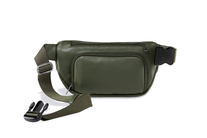 Kibou Vegan Leather Diaper Belt Bag