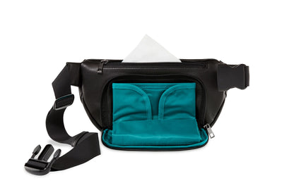 Kibou Vegan Leather Diaper Belt Bag